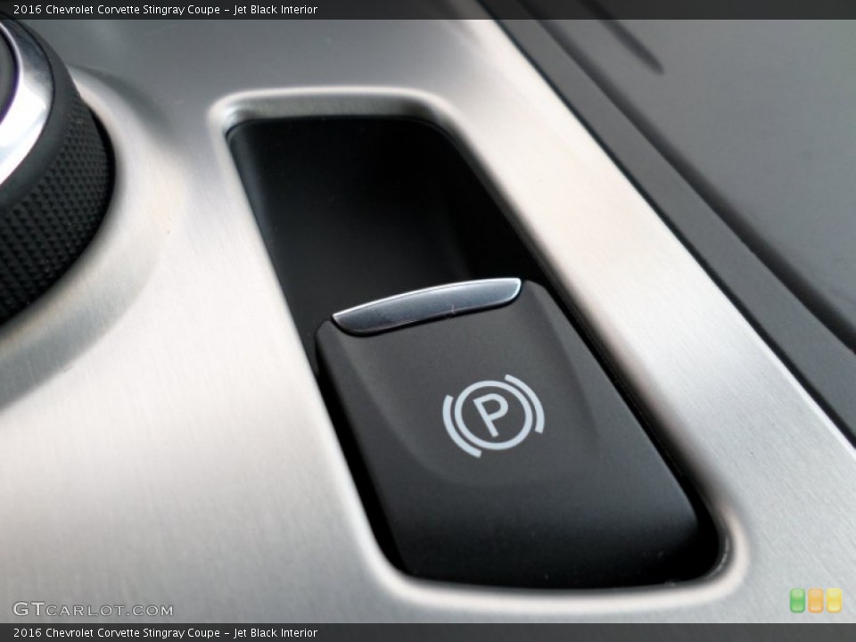 Jet Black Interior Controls for the 2016 Chevrolet Corvette Stingray Coupe #106906636