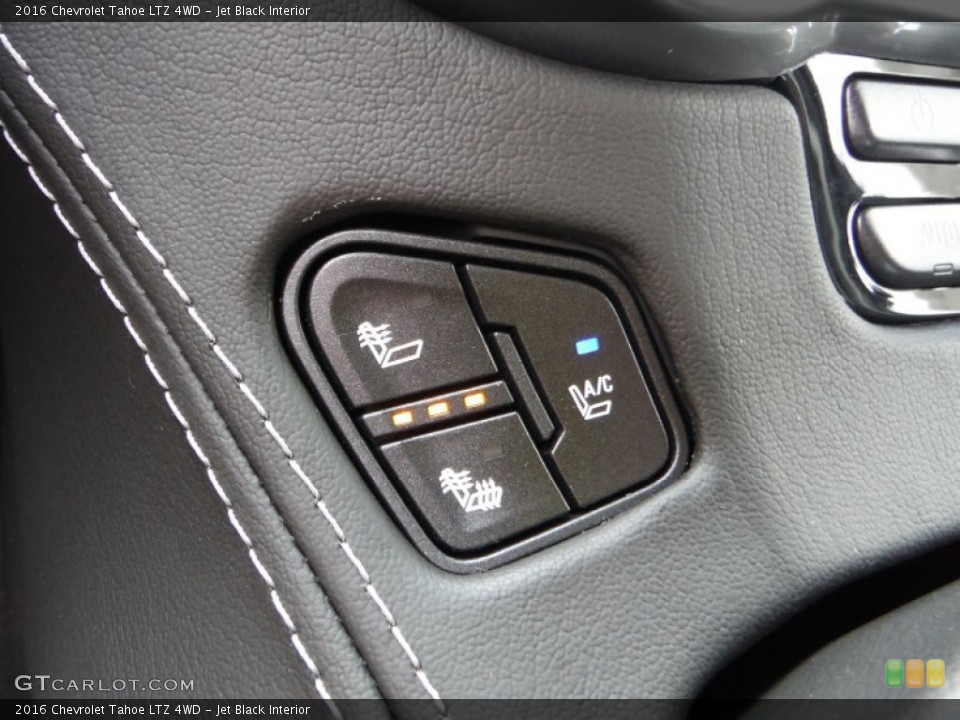 Jet Black Interior Controls for the 2016 Chevrolet Tahoe LTZ 4WD #106916736