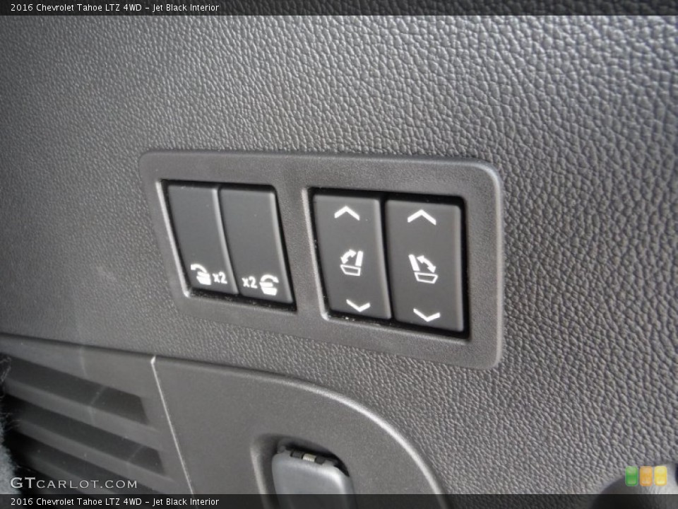 Jet Black Interior Controls for the 2016 Chevrolet Tahoe LTZ 4WD #106916953