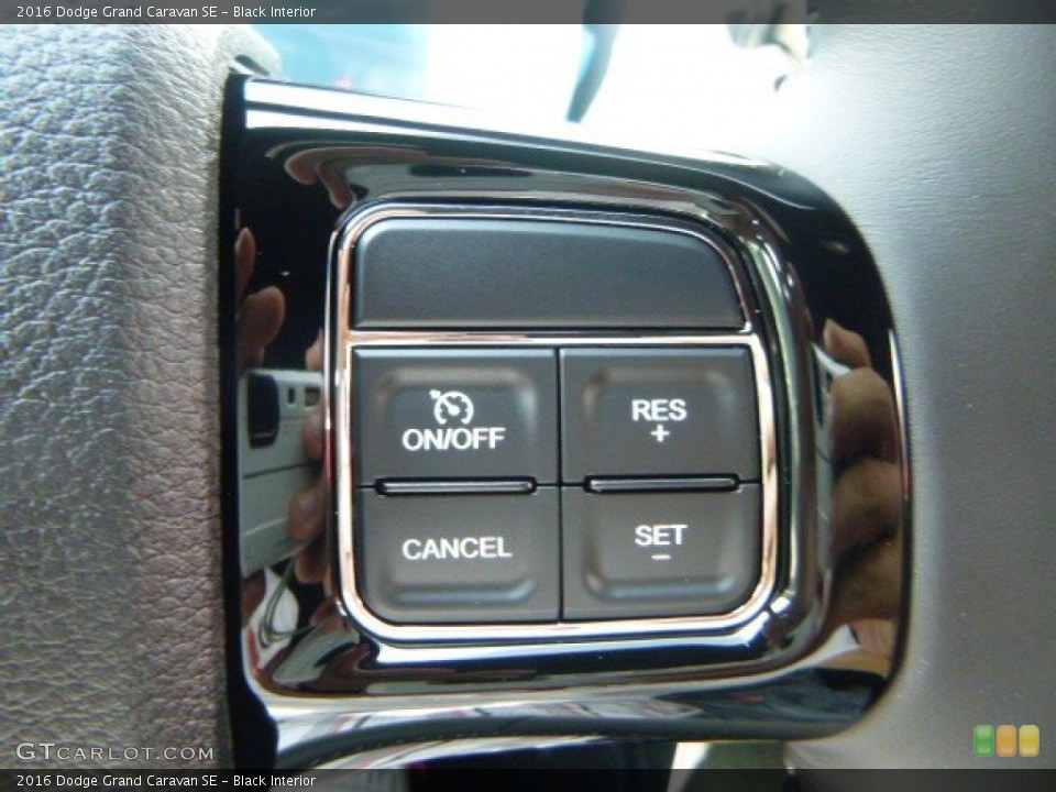 Black Interior Controls for the 2016 Dodge Grand Caravan SE #106919587