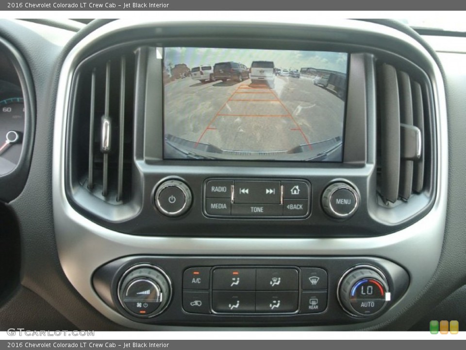 Jet Black Interior Controls for the 2016 Chevrolet Colorado LT Crew Cab #106921641