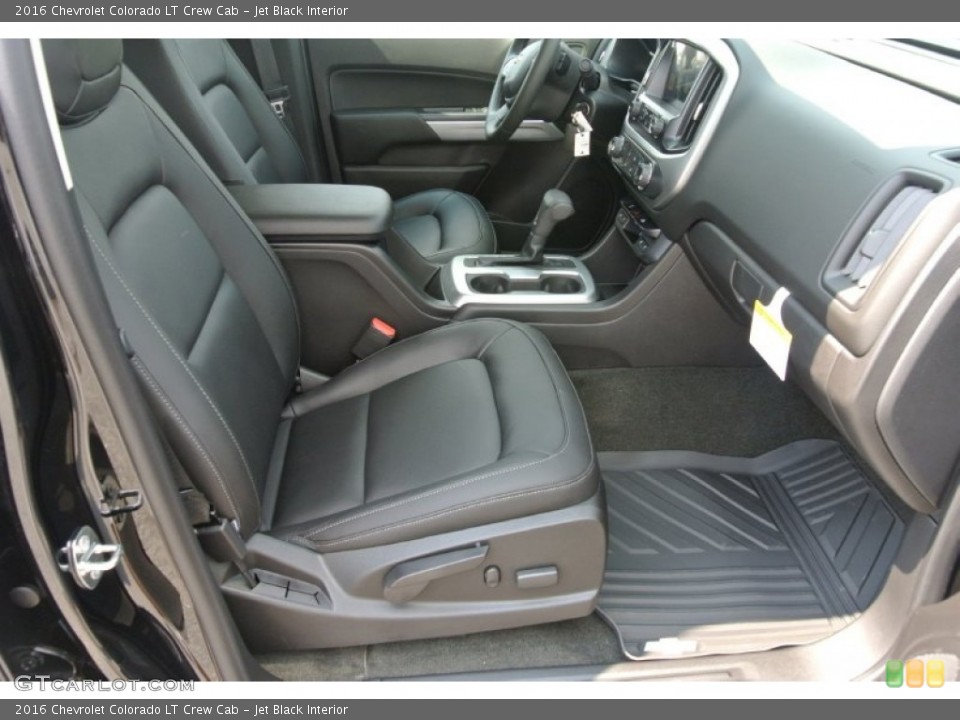 Jet Black Interior Front Seat for the 2016 Chevrolet Colorado LT Crew Cab #106921871