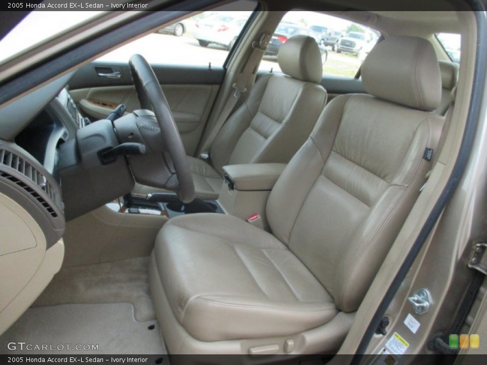 Ivory Interior Photo for the 2005 Honda Accord EX-L Sedan #106923324