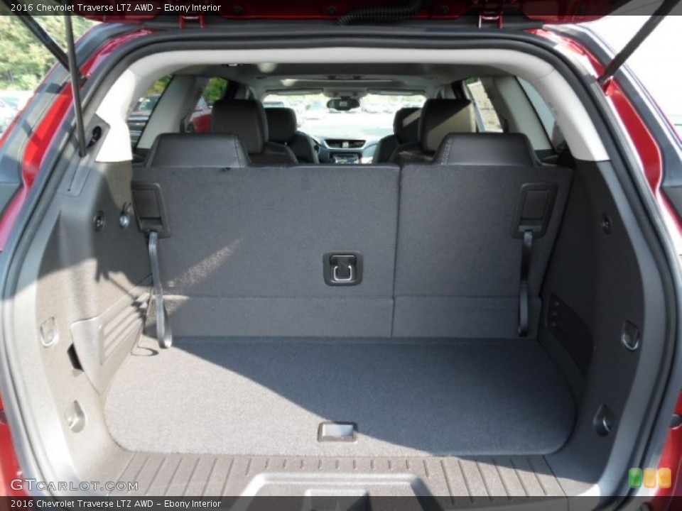 Ebony Interior Trunk for the 2016 Chevrolet Traverse LTZ AWD #106926996