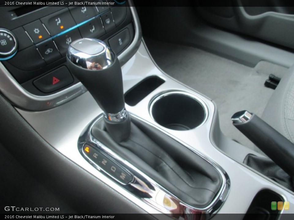 Jet Black/Titanium Interior Transmission for the 2016 Chevrolet Malibu Limited LS #106929727