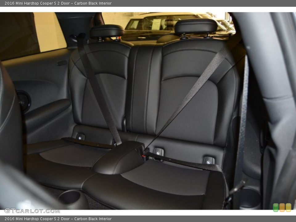Carbon Black Interior Rear Seat for the 2016 Mini Hardtop Cooper S 2 Door #106935555