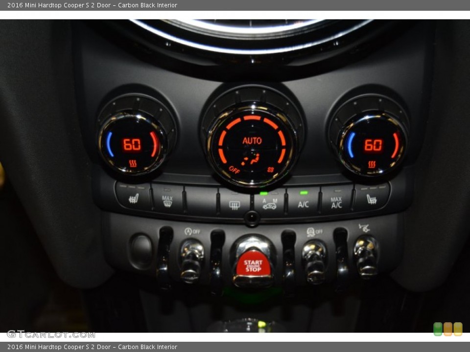 Carbon Black Interior Controls for the 2016 Mini Hardtop Cooper S 2 Door #106935642
