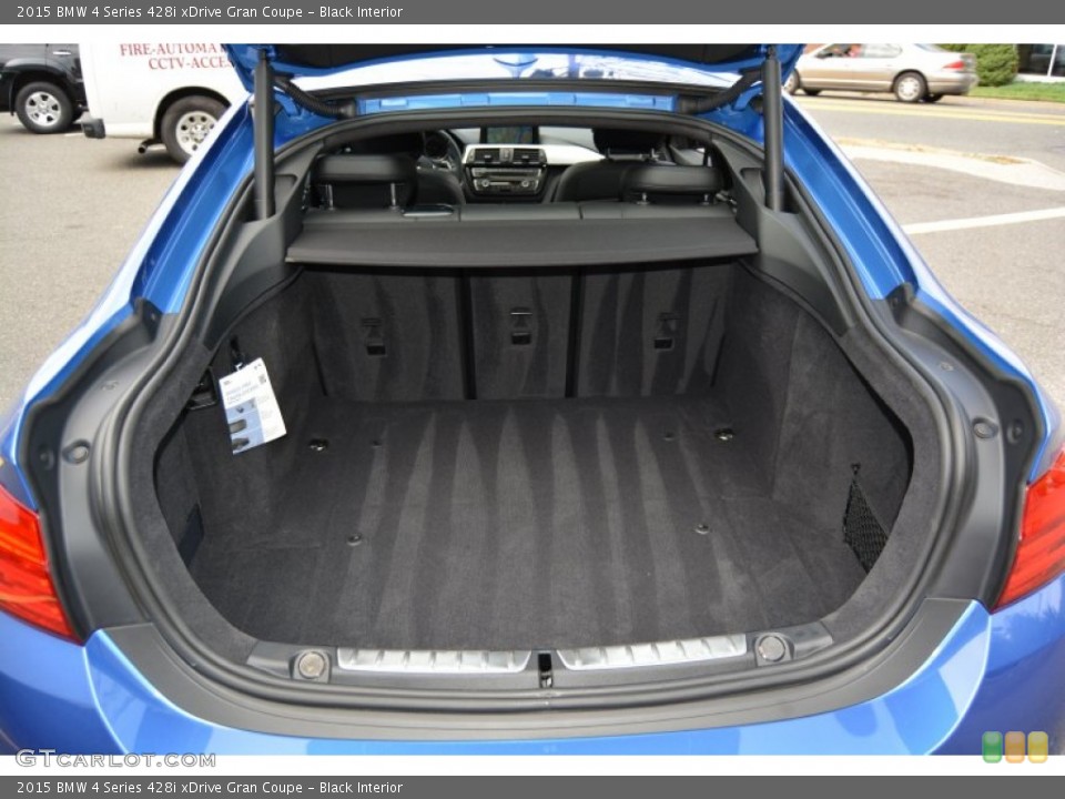 Black Interior Trunk for the 2015 BMW 4 Series 428i xDrive Gran Coupe #106941095