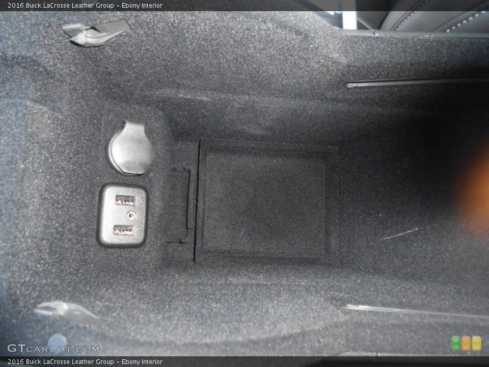 Ebony Interior Controls for the 2016 Buick LaCrosse Leather Group #106941957