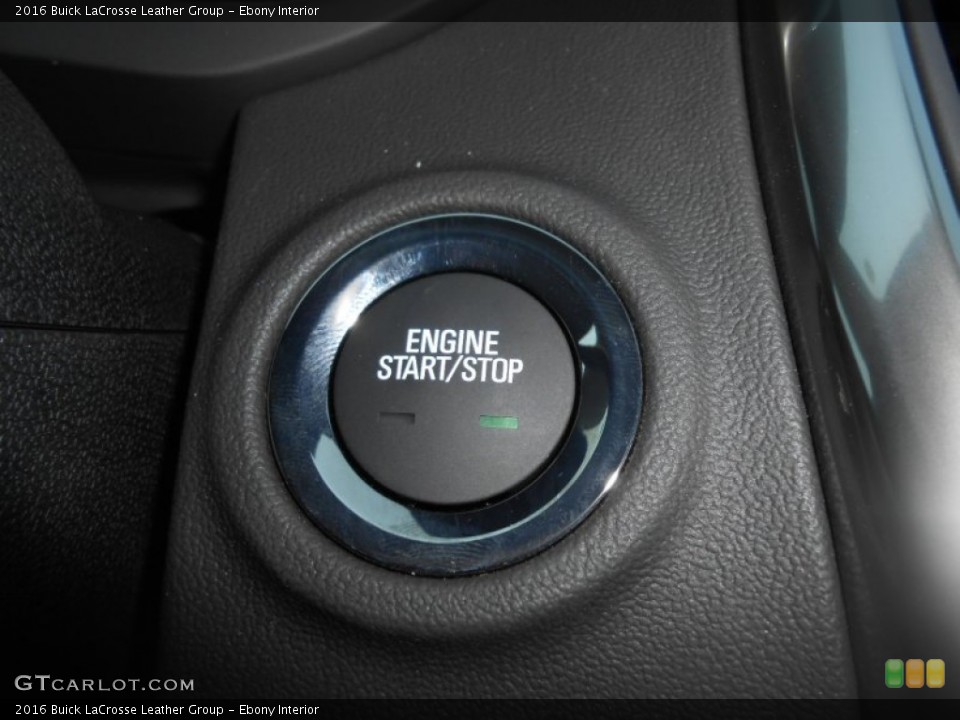 Ebony Interior Controls for the 2016 Buick LaCrosse Leather Group #106941978