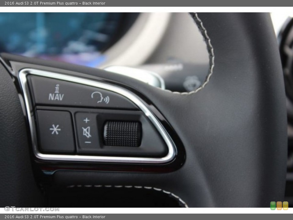 Black Interior Controls for the 2016 Audi S3 2.0T Premium Plus quattro #106942785