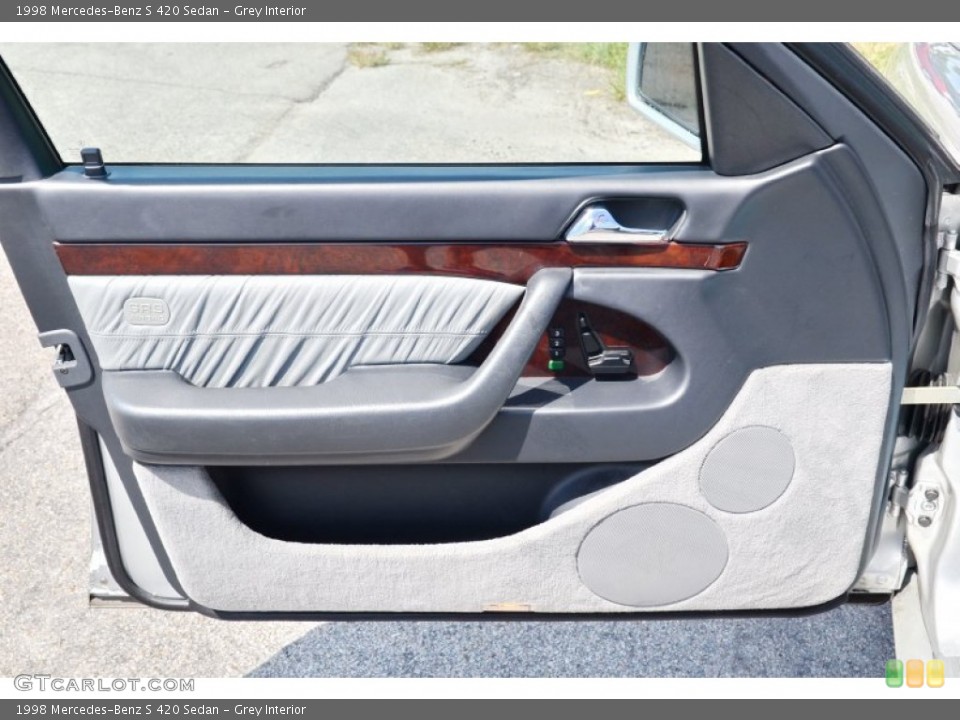 Grey Interior Door Panel for the 1998 Mercedes-Benz S 420 Sedan #106943927