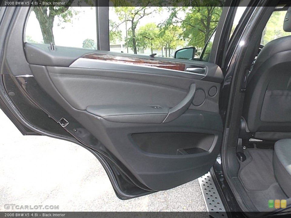 Black Interior Door Panel for the 2008 BMW X5 4.8i #106952025