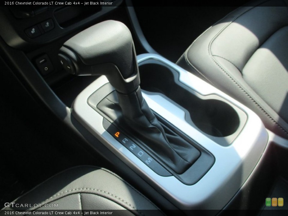 Jet Black Interior Transmission for the 2016 Chevrolet Colorado LT Crew Cab 4x4 #106952508