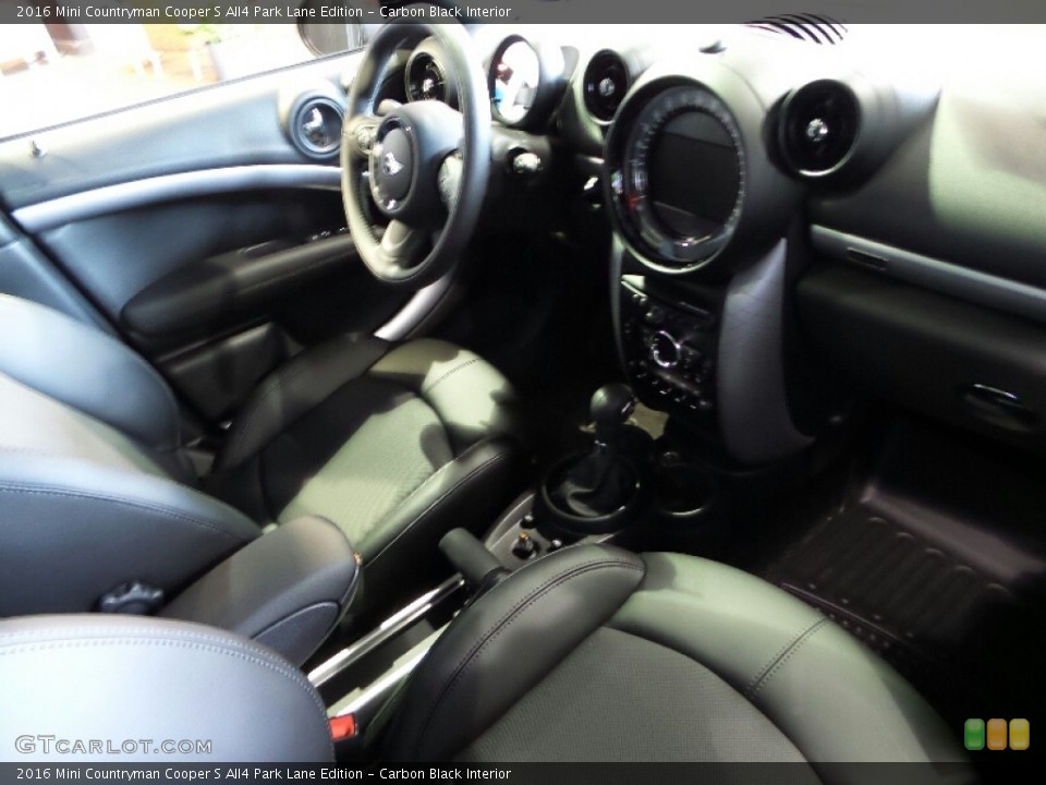 Carbon Black Interior Photo for the 2016 Mini Countryman Cooper S All4 Park Lane Edition #106957413