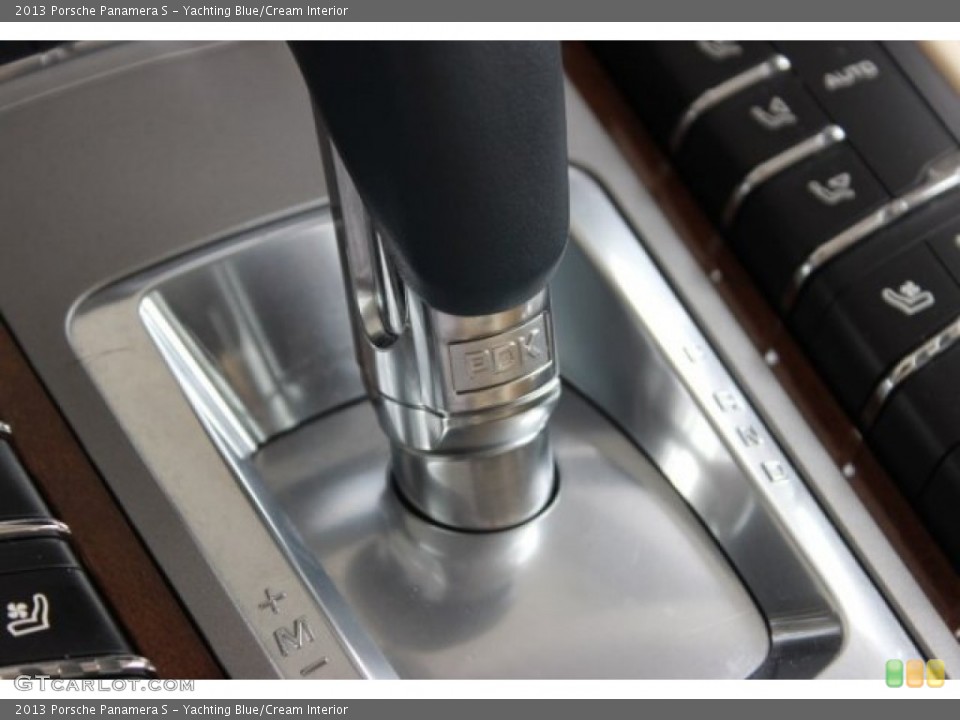 Yachting Blue/Cream Interior Transmission for the 2013 Porsche Panamera S #106963758