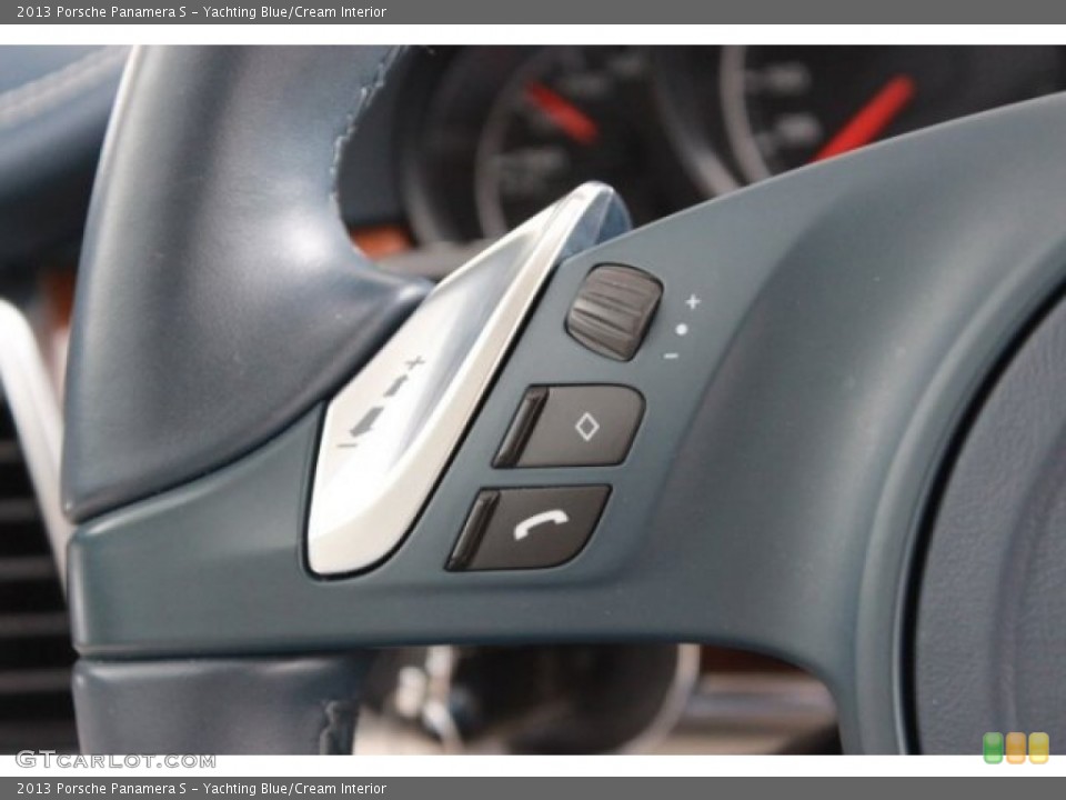 Yachting Blue/Cream Interior Transmission for the 2013 Porsche Panamera S #106963878