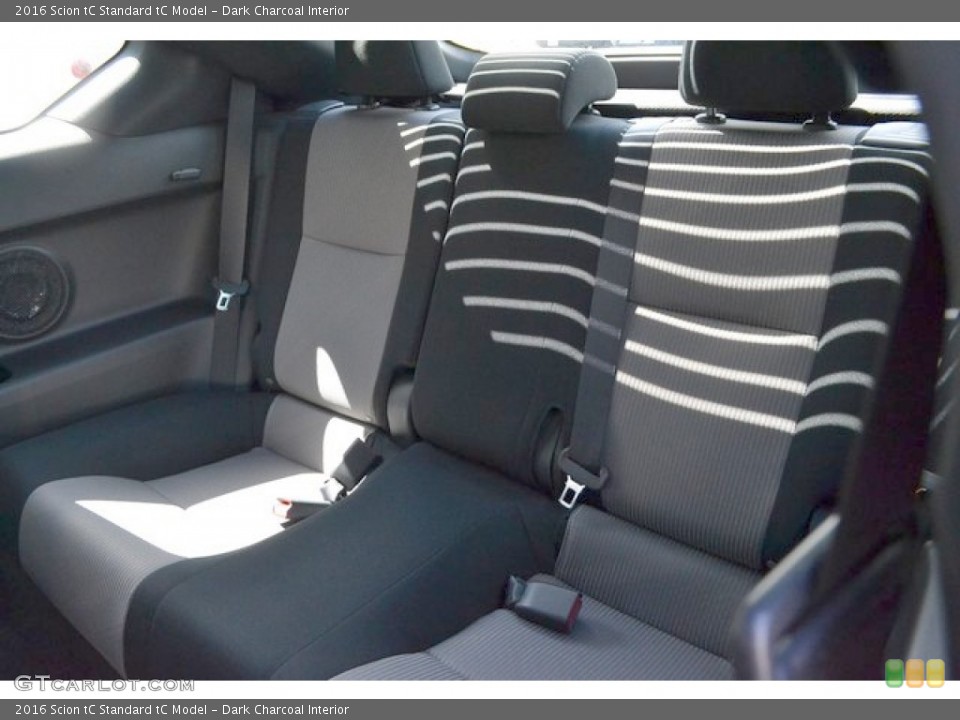 Dark Charcoal Interior Rear Seat for the 2016 Scion tC  #106965516