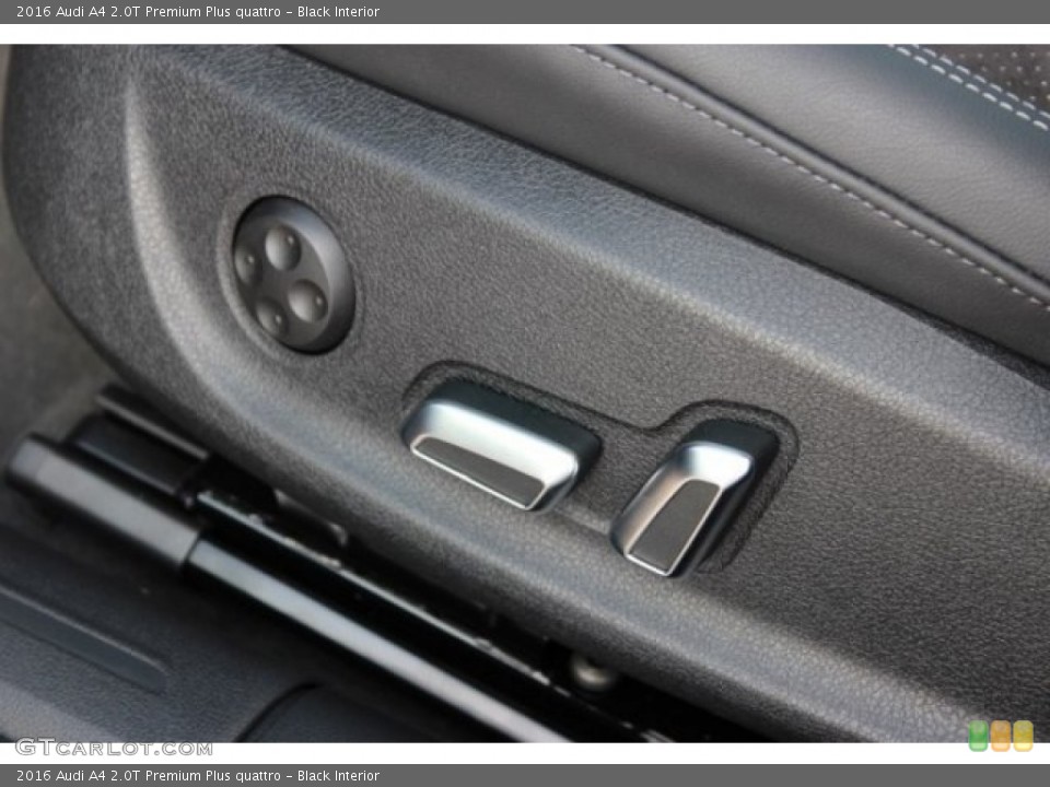 Black Interior Controls for the 2016 Audi A4 2.0T Premium Plus quattro #106965927