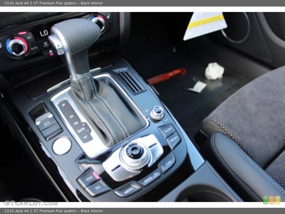Black Interior Transmission for the 2016 Audi A4 2.0T Premium Plus quattro #106965960