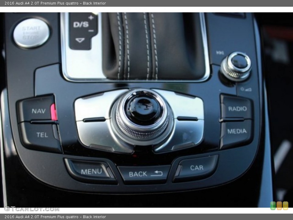 Black Interior Controls for the 2016 Audi A4 2.0T Premium Plus quattro #106966014