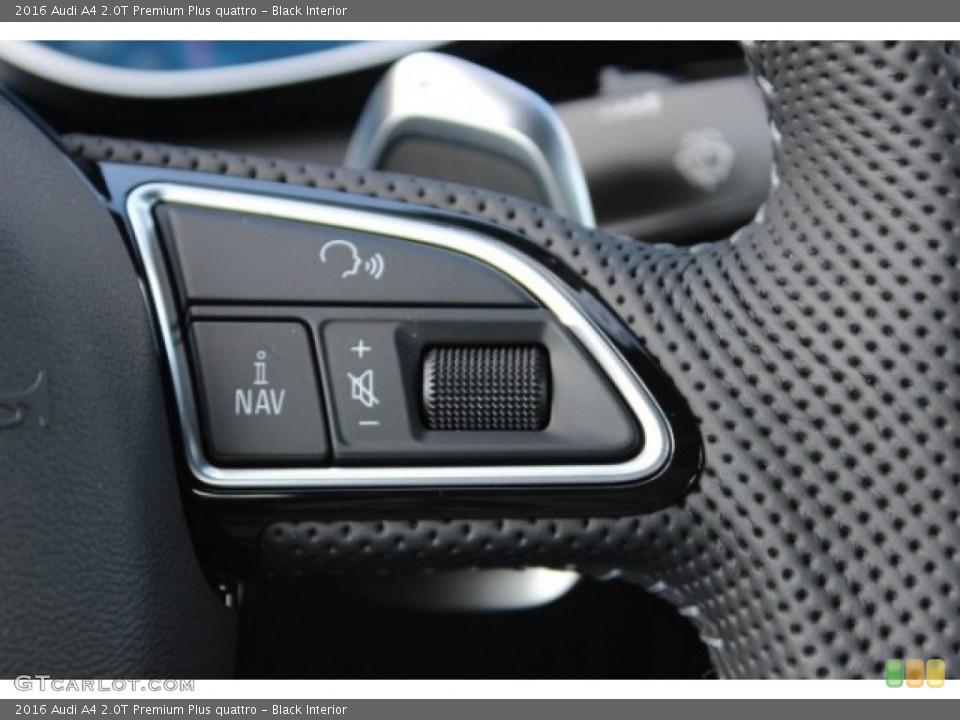Black Interior Controls for the 2016 Audi A4 2.0T Premium Plus quattro #106966146