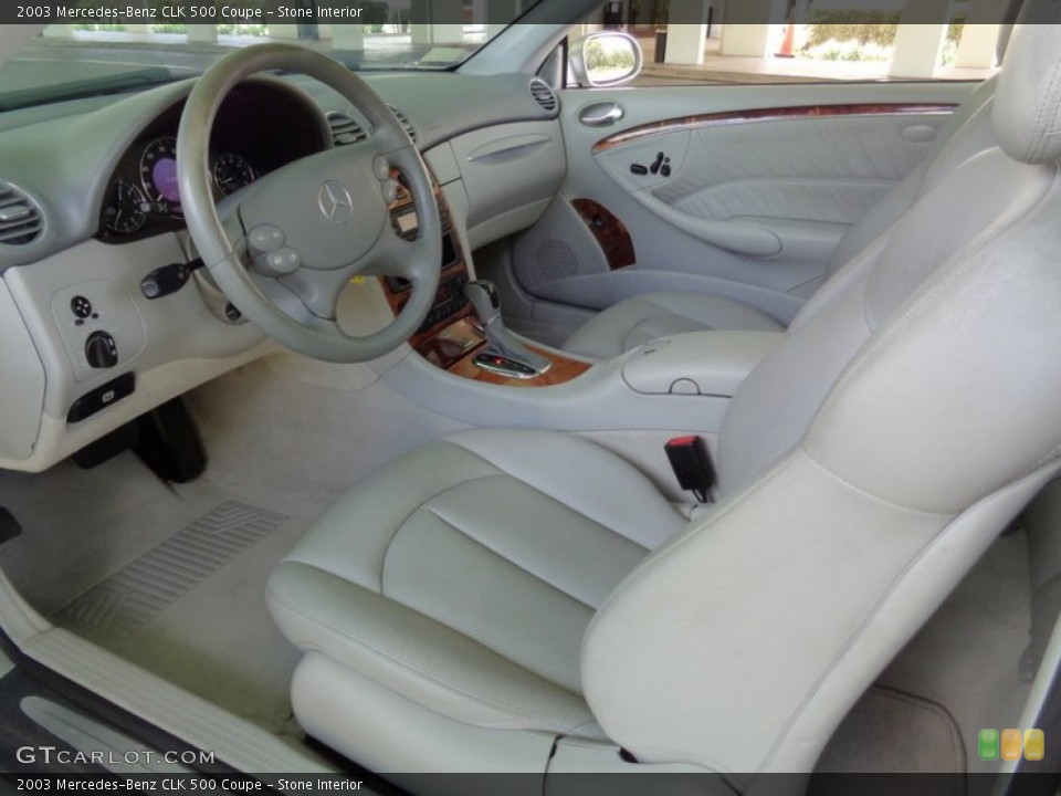 Stone Interior Photo for the 2003 Mercedes-Benz CLK 500 Coupe #106971459