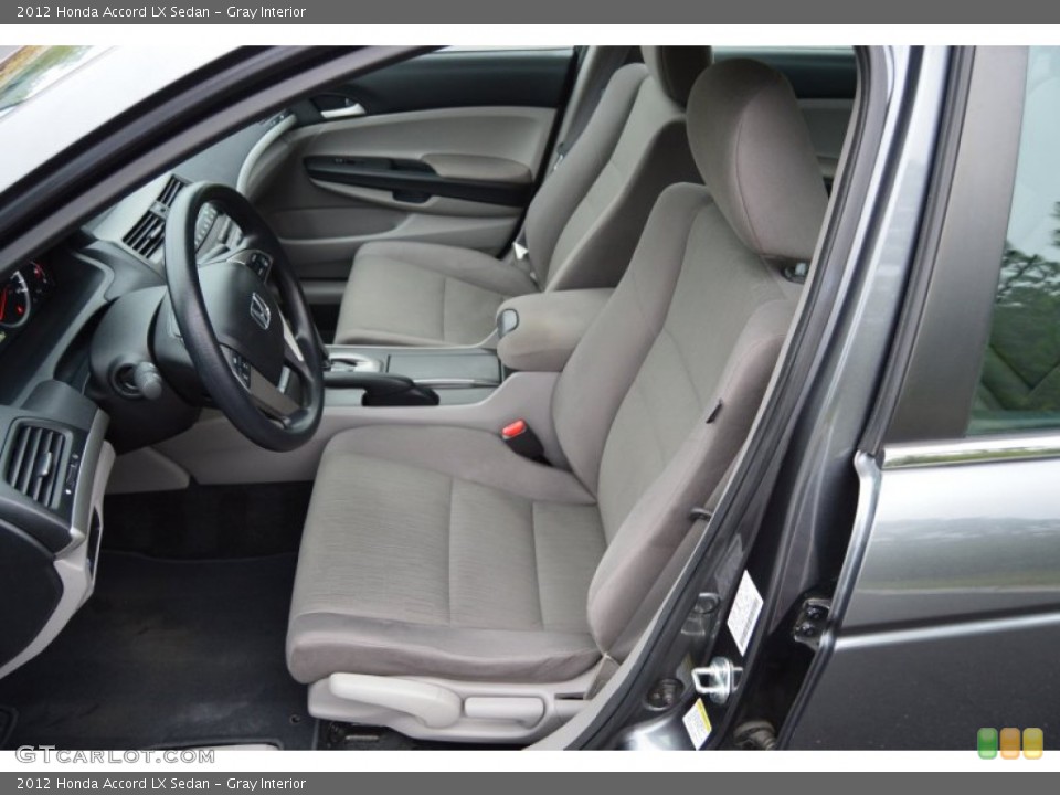 Gray Interior Photo for the 2012 Honda Accord LX Sedan #106973076