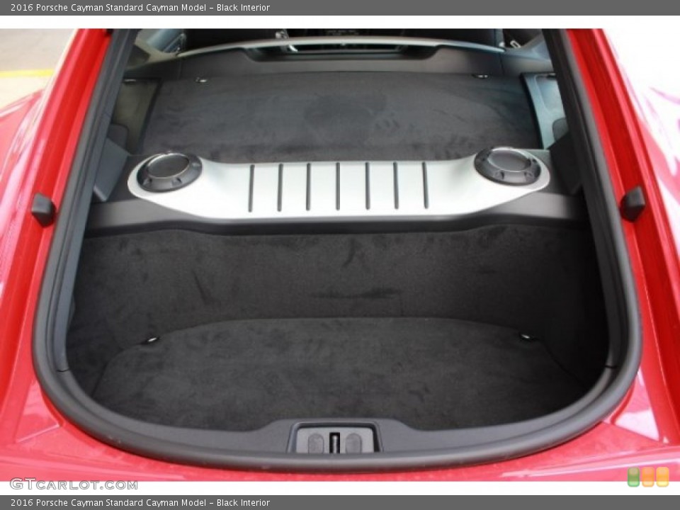 Black Interior Trunk for the 2016 Porsche Cayman  #106986171