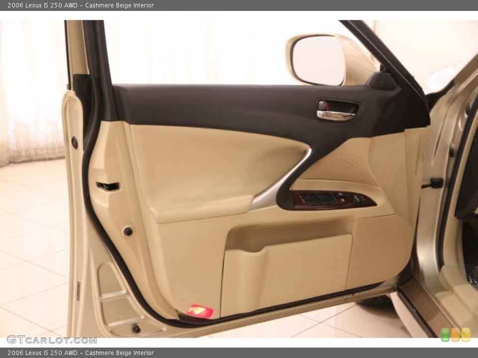 Cashmere Beige Interior Door Panel for the 2006 Lexus IS 250 AWD #106997374