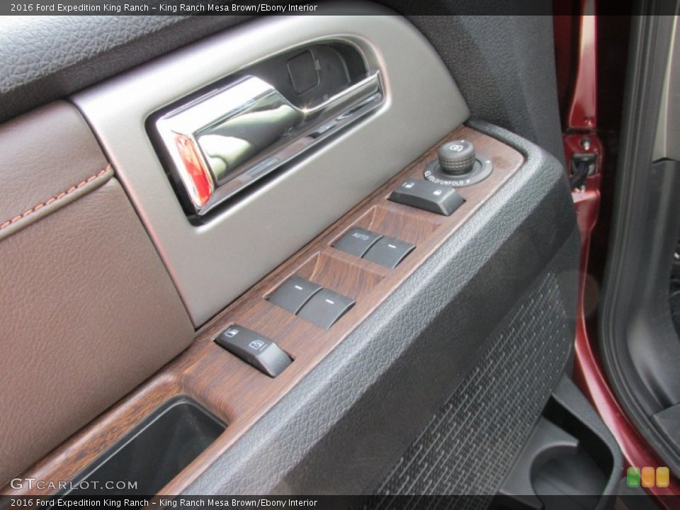 King Ranch Mesa Brown/Ebony Interior Controls for the 2016 Ford Expedition King Ranch #107000071