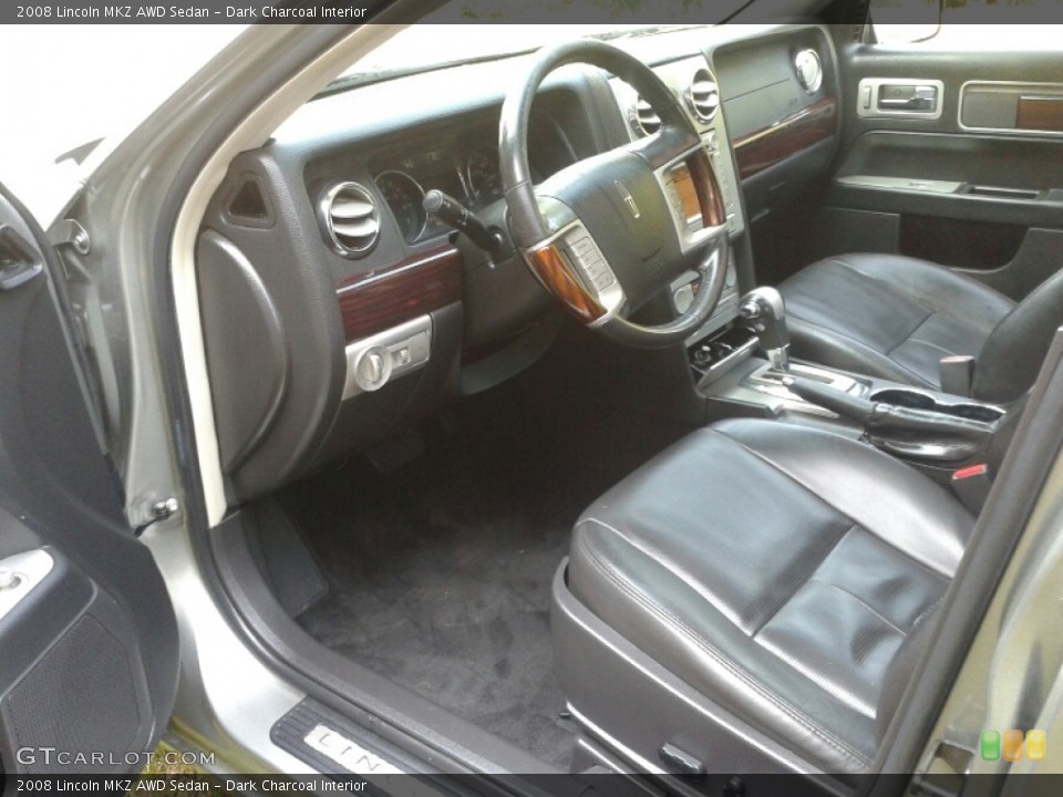Dark Charcoal Interior Photo for the 2008 Lincoln MKZ AWD Sedan #107000092