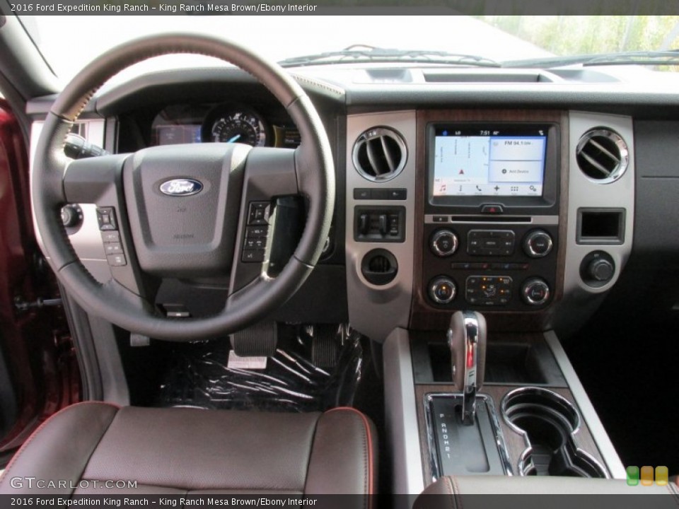 King Ranch Mesa Brown/Ebony Interior Dashboard for the 2016 Ford Expedition King Ranch #107000191