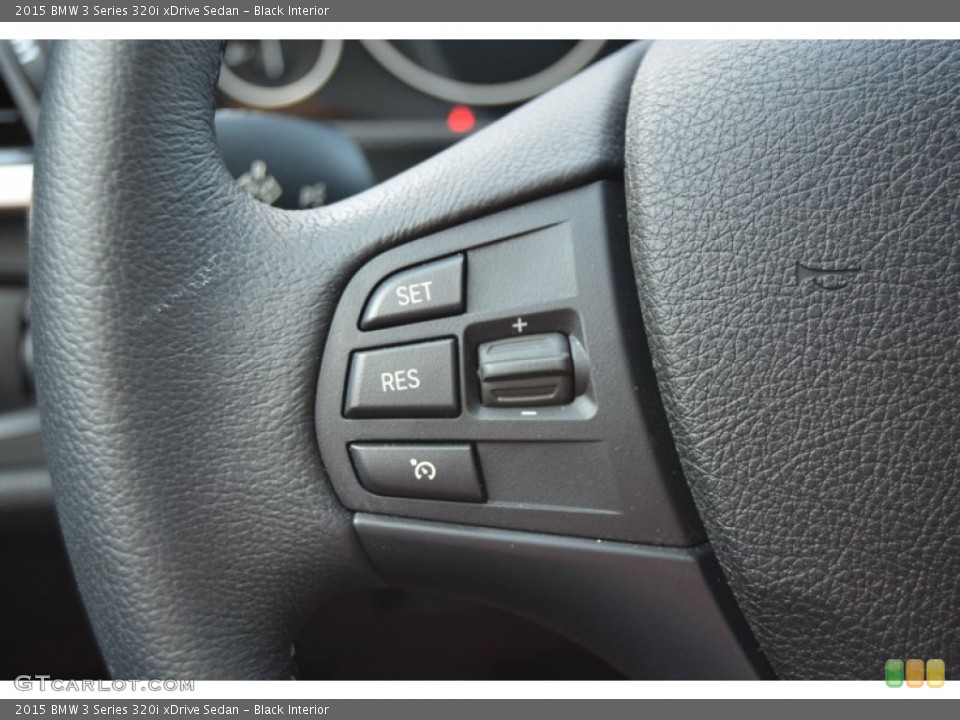 Black Interior Controls for the 2015 BMW 3 Series 320i xDrive Sedan #107003680