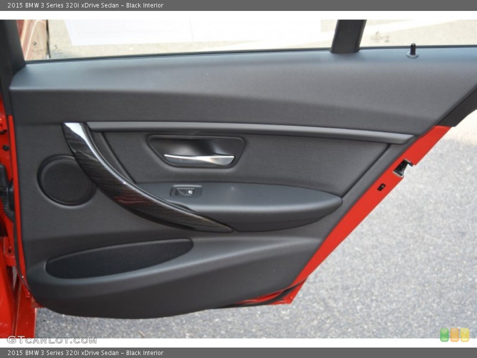 Black Interior Door Panel for the 2015 BMW 3 Series 320i xDrive Sedan #107003803
