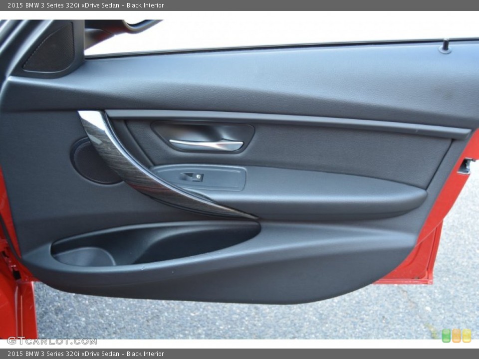 Black Interior Door Panel for the 2015 BMW 3 Series 320i xDrive Sedan #107003848