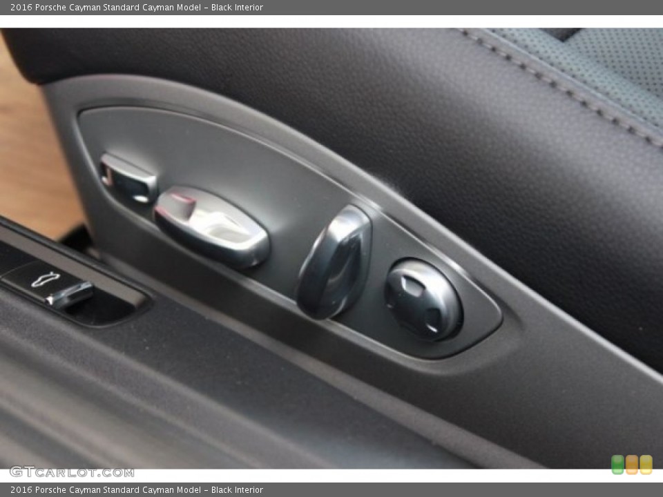 Black Interior Controls for the 2016 Porsche Cayman  #107004625