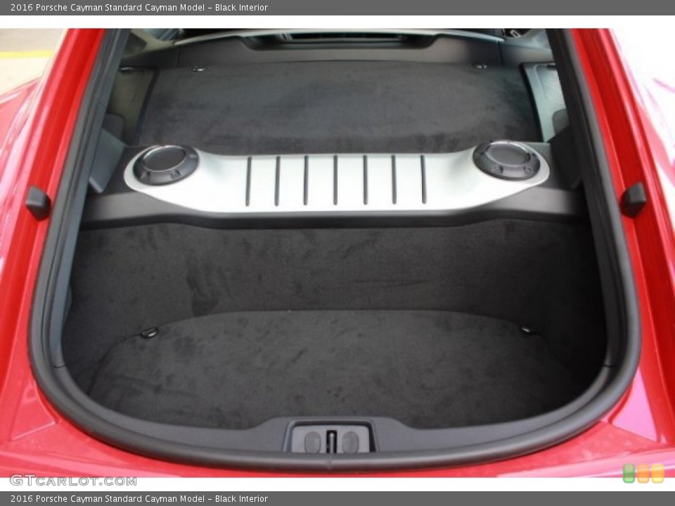 Black Interior Trunk for the 2016 Porsche Cayman  #107004907
