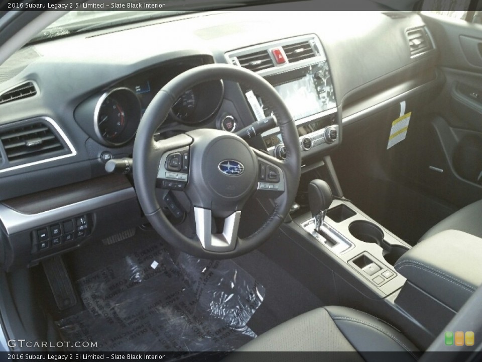 Slate Black Interior Photo for the 2016 Subaru Legacy 2.5i Limited #107014740