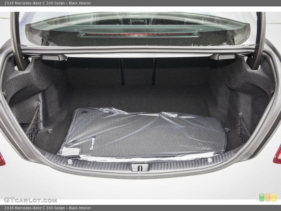 Black Interior Trunk for the 2016 Mercedes-Benz C 300 Sedan #107017260