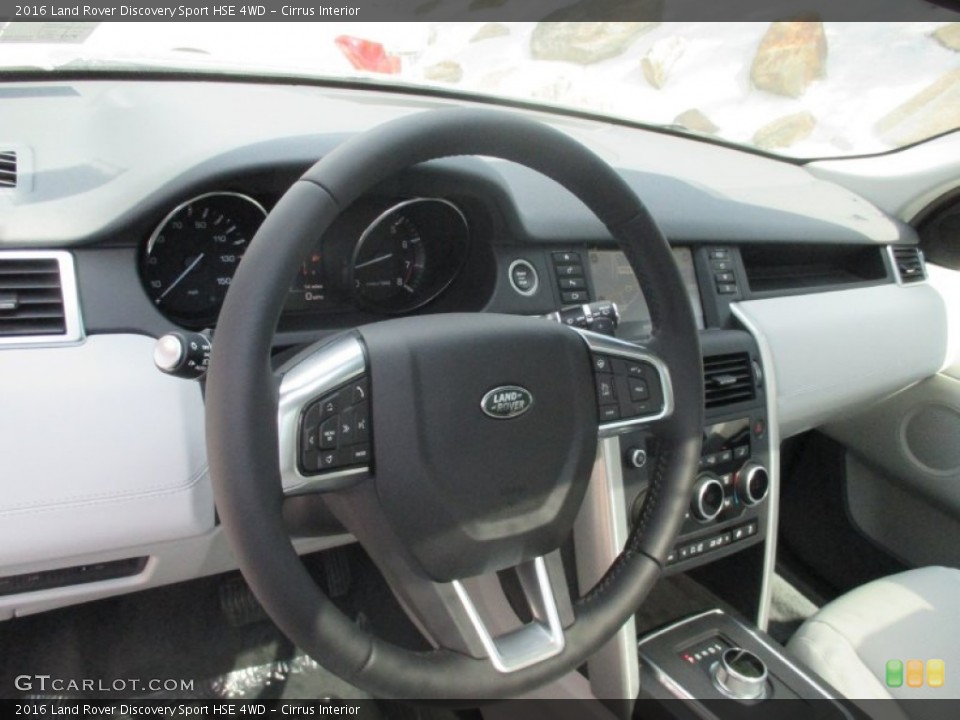 Cirrus Interior Steering Wheel for the 2016 Land Rover Discovery Sport HSE 4WD #107023695