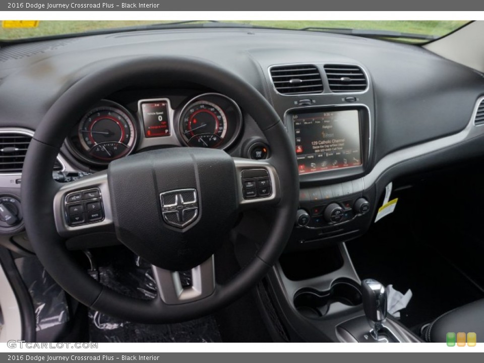 Black Interior Dashboard for the 2016 Dodge Journey Crossroad Plus #107027038