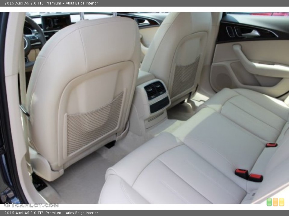 Atlas Beige Interior Rear Seat for the 2016 Audi A6 2.0 TFSI Premium #107029905