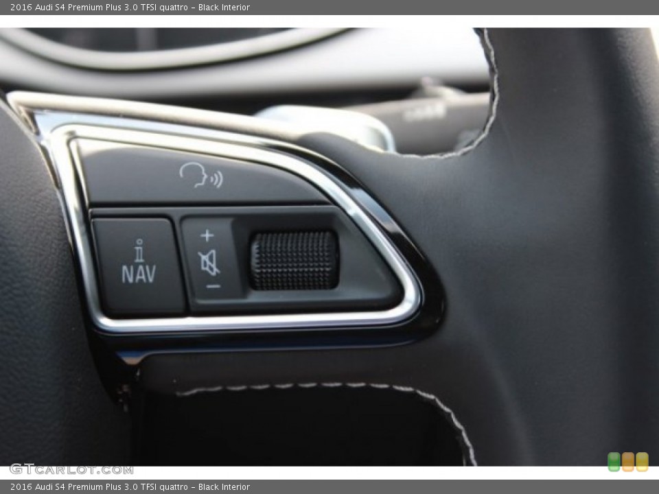 Black Interior Controls for the 2016 Audi S4 Premium Plus 3.0 TFSI quattro #107031906