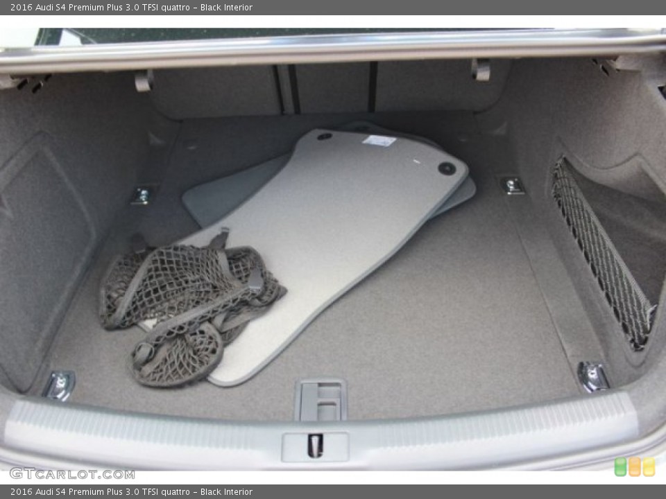 Black Interior Trunk for the 2016 Audi S4 Premium Plus 3.0 TFSI quattro #107032113