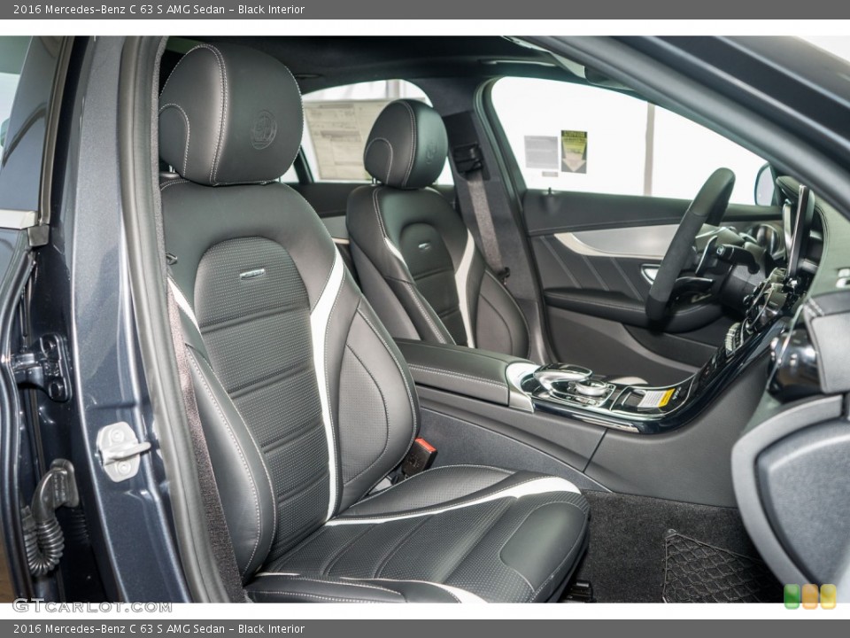 Black Interior Photo for the 2016 Mercedes-Benz C 63 S AMG Sedan #107058394