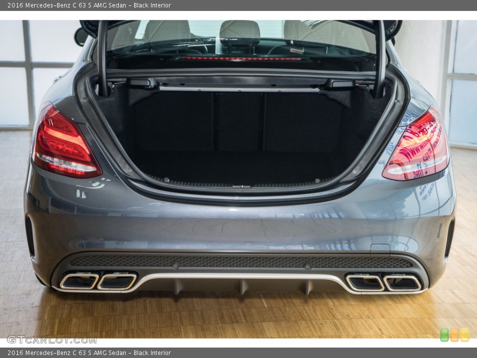 Black Interior Trunk for the 2016 Mercedes-Benz C 63 S AMG Sedan #107058475