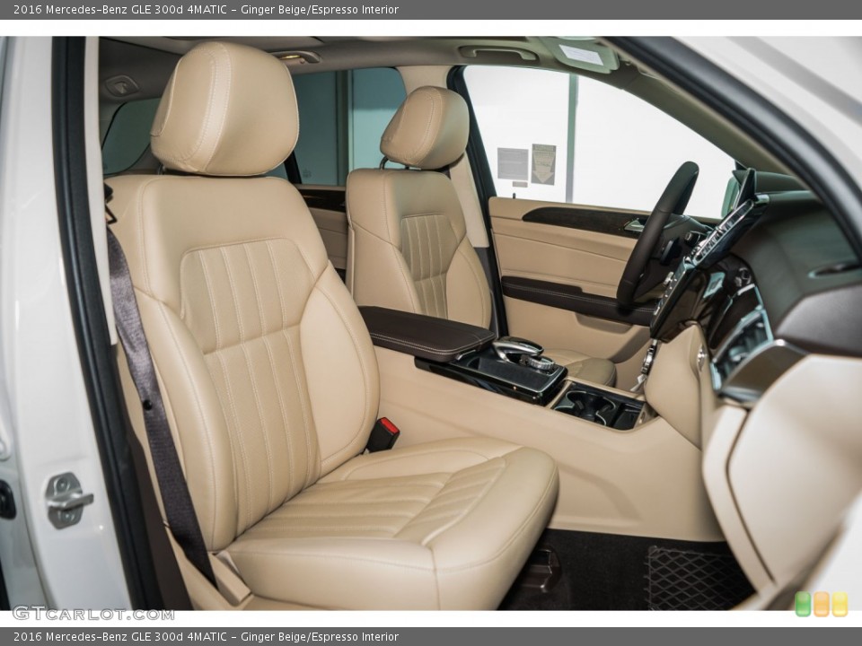 Ginger Beige/Espresso Interior Photo for the 2016 Mercedes-Benz GLE 300d 4MATIC #107059597