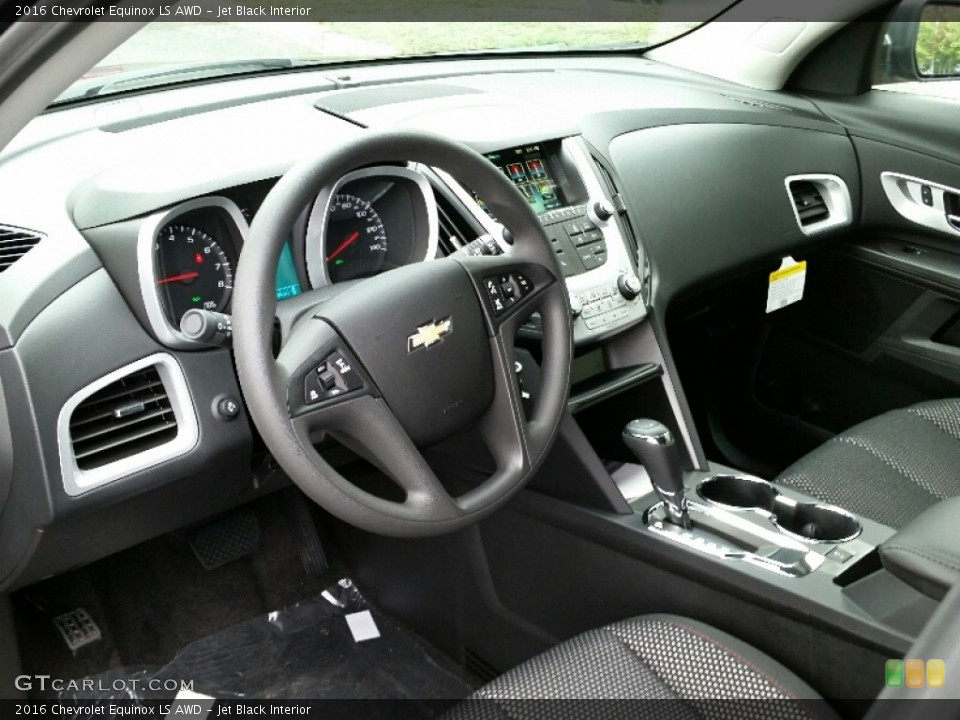 Jet Black Interior Photo for the 2016 Chevrolet Equinox LS AWD #107062453