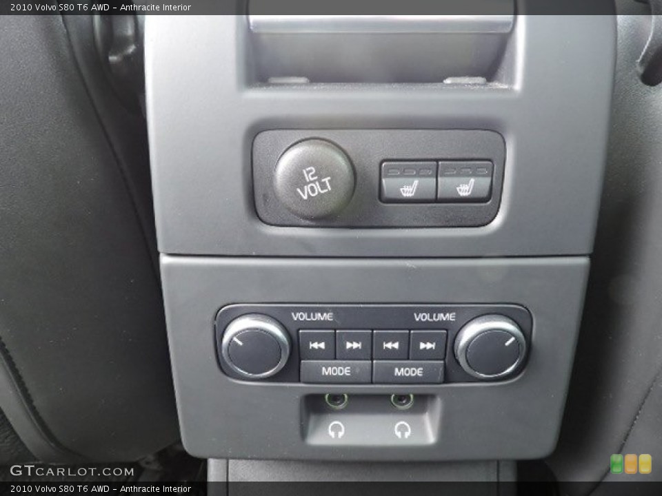 Anthracite Interior Controls for the 2010 Volvo S80 T6 AWD #107063395